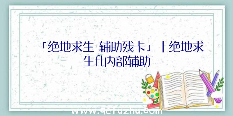 「绝地求生